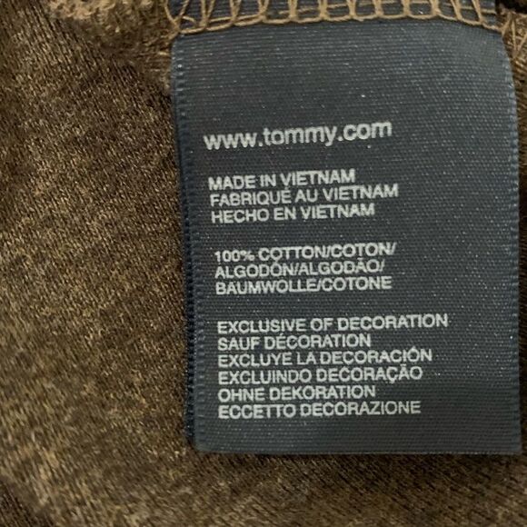 Tommy Hilfiger brown long sleeve shirt, M - Picture 6 of 6